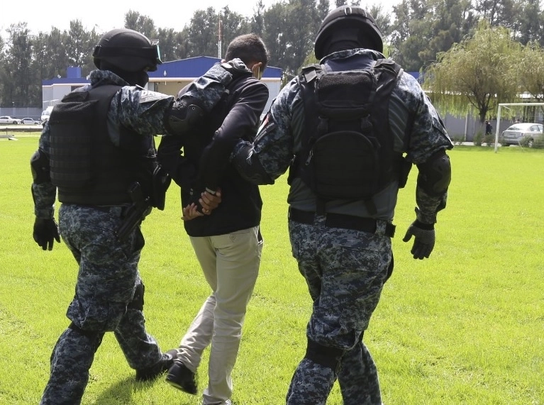 Francisco ‘H’ es señalado como cómplice dl secuestro y asesinato del ex alcalde de Nahuatzen, David Otlica Avilés, el 16 de junio de junio de 2021. Foto tomada del Twitter de @FiscaliaMich  