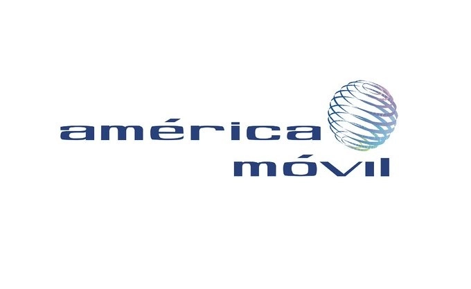Logo de América Móvil. Foto La Jornada