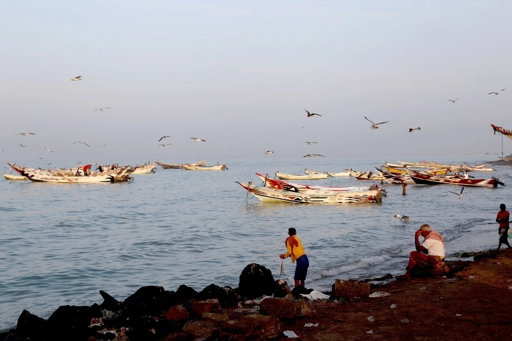 Pescadores en Yemen. Foto Afp