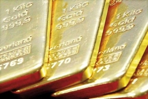 Lingotes de oro en imagen de archivo. Foto Reuters