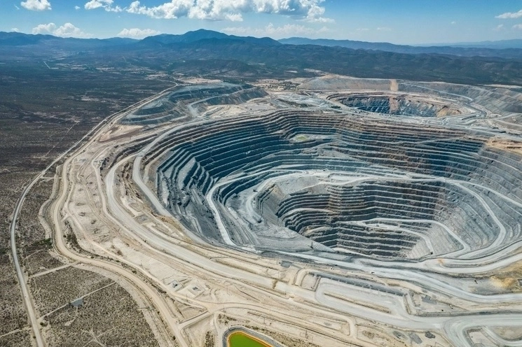 Seis góndolas con minerales fueron robadas el pasado jueves 31 de octubre a la minera Peñasquito. Foto Cuartoscuro / Archivo 