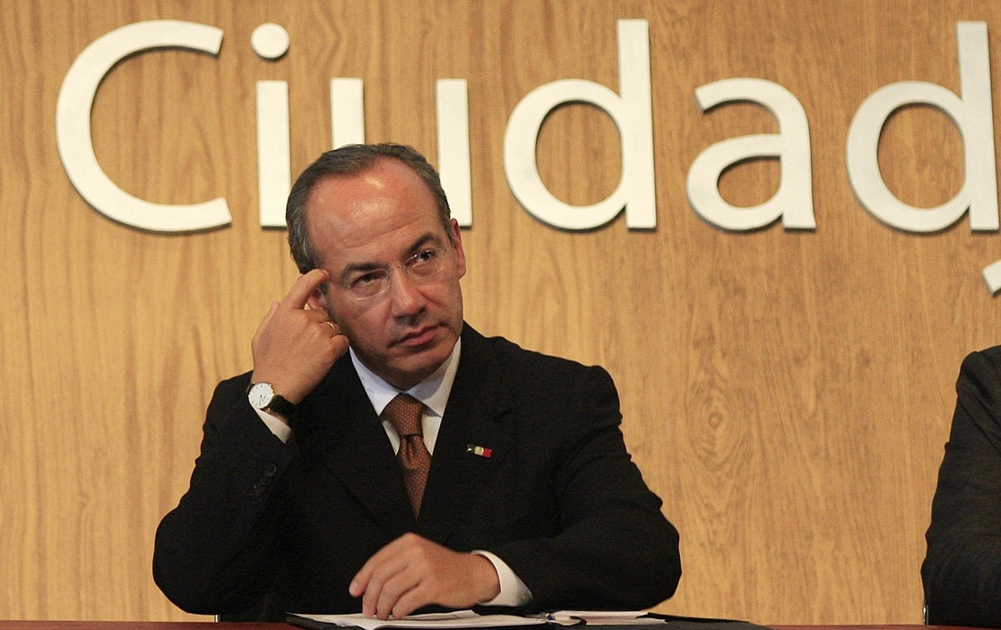 Felipe Calderón Hinojosa en imagen de archivo. Foto: María Luisa Severiano