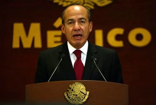 Felipe Calderón durante un evento, en imagen de archivo. Foto 