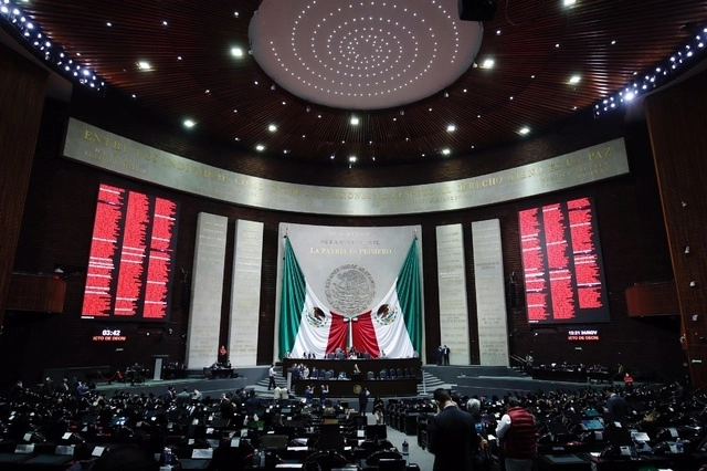 Sala de sesiones de la Cámara de Diputados el pasado 24 de noviembre de 2021. Foto Cristina Rodríguez