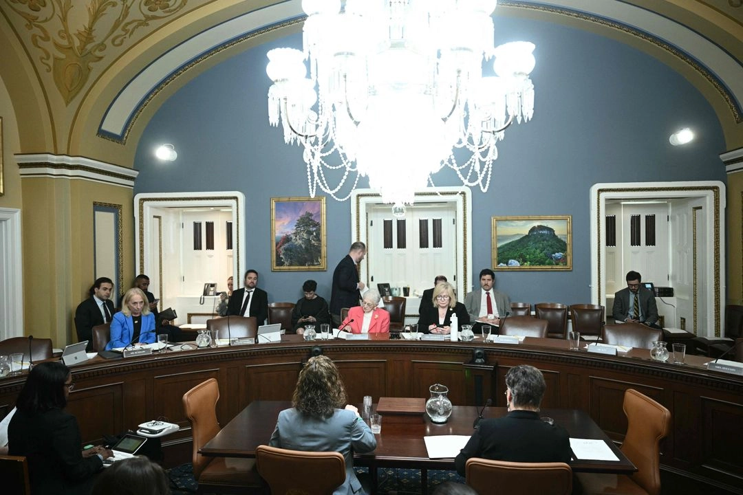El Comité de Reglas de la Cámara de Representantes se reúne para considerar la Ley del Golfo de América en Washington, D.C., el 5 de mayo de 2025, en el Capitolio. Foto