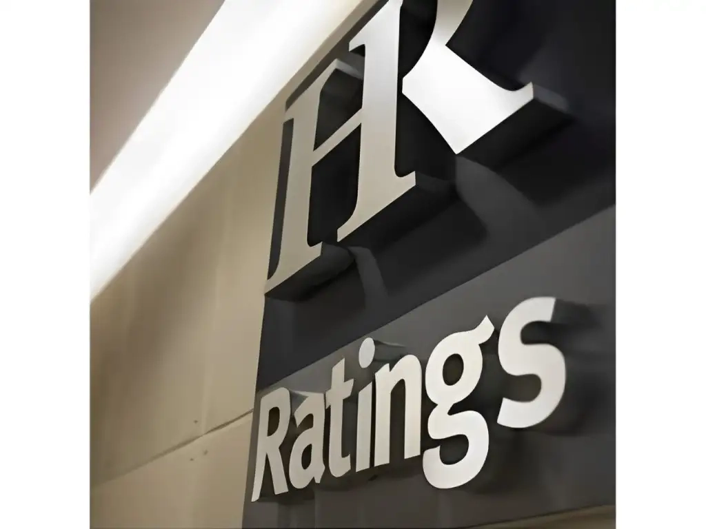 Logotipo de la firma HR Ratings en imagen de archivo. Foto tomada de la página web hrratings.com