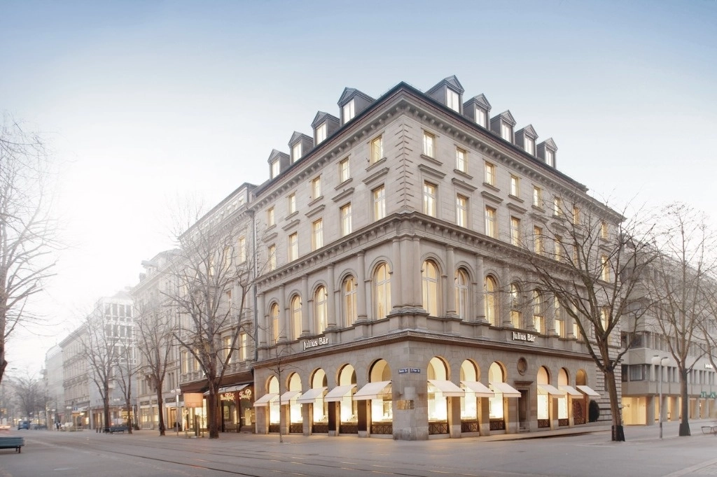 Sede del banco suizo Julius Baer en Zúrich. Foto tomada de redes sociales