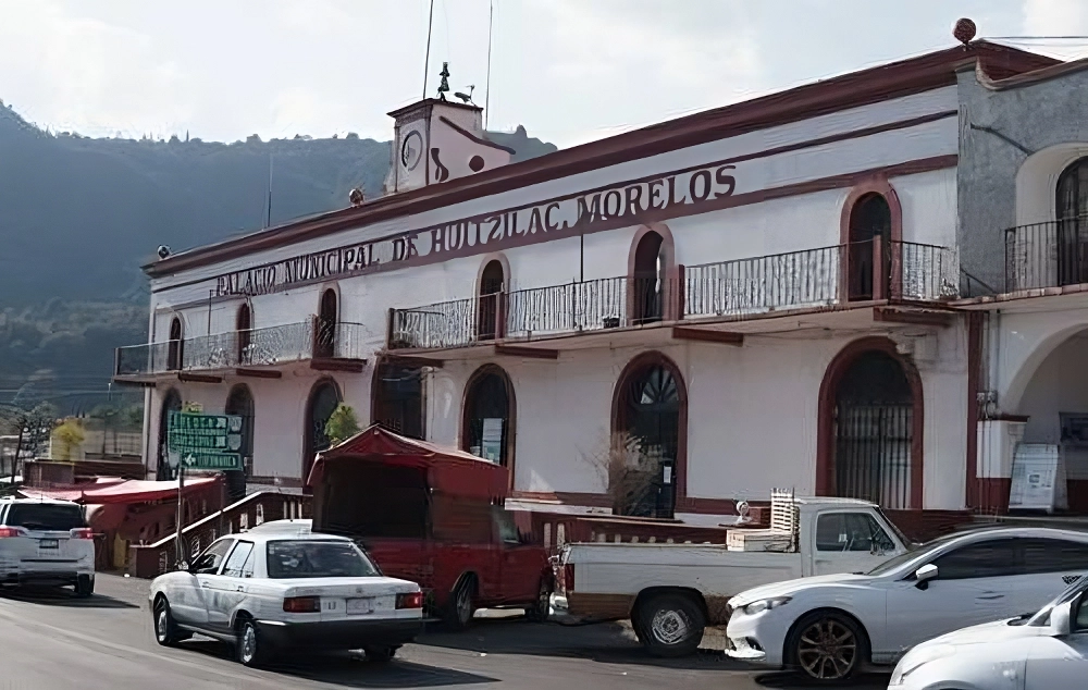 Palacio Municipal de Huitzilac, Morelos. Foto Pablo Ramos / Archivo