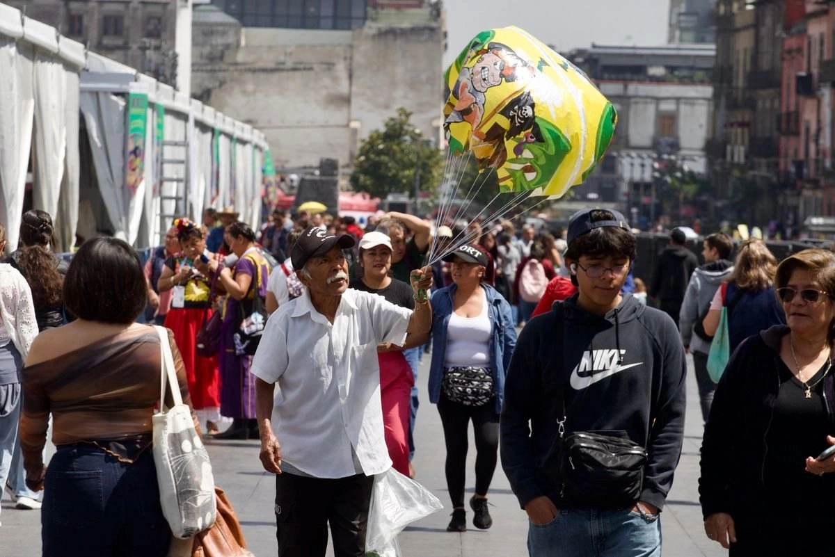 Vida cotidiana en la Ciudad de México. Foto