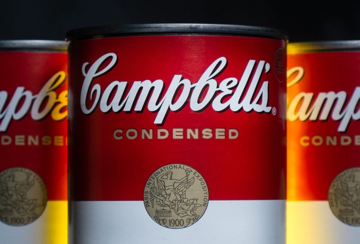 Latas de sopa Campbell's en Washington el 8 de enero de 2014. Foto