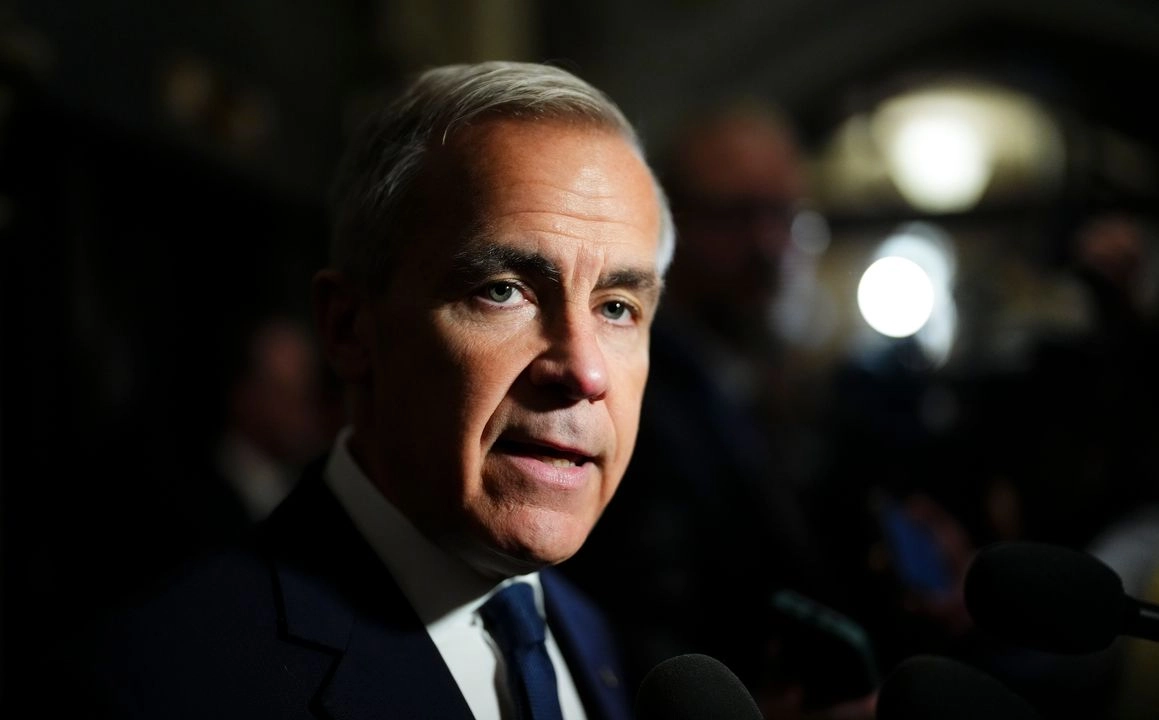 "Estamos llevando a cabo discusiones intensivas" con la administración Trump, declaró Carney, y prometió "responder" a estos aranceles, el 4 de junio de 2025. Foto Sean Kilpatrick / The Canadian Press vía 