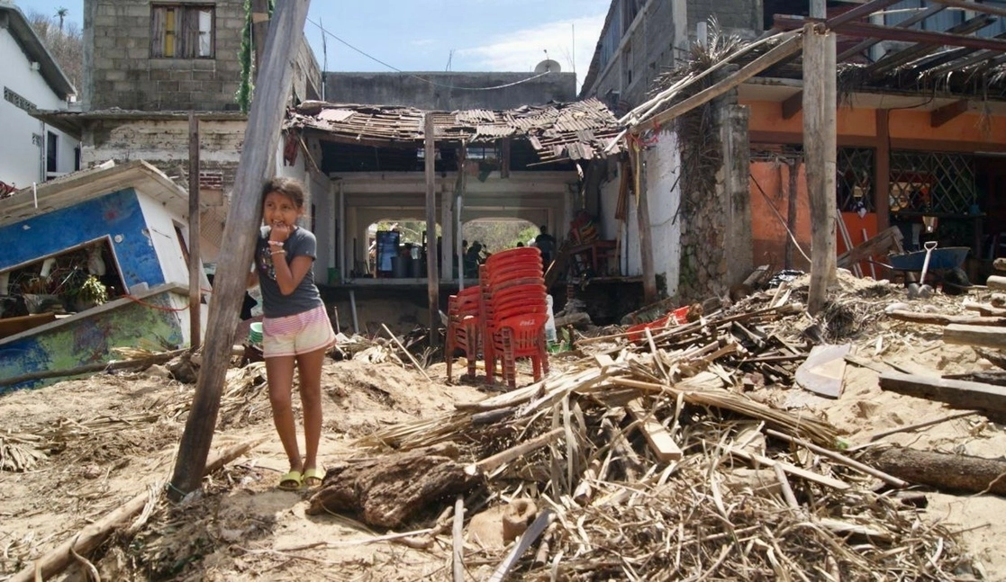 Aspecto de la devastación que dejó ‘Agatha’ en el municipio de San Pedro Pochutla, Oaxaca. Foto Cuartoscuro /Archivo
