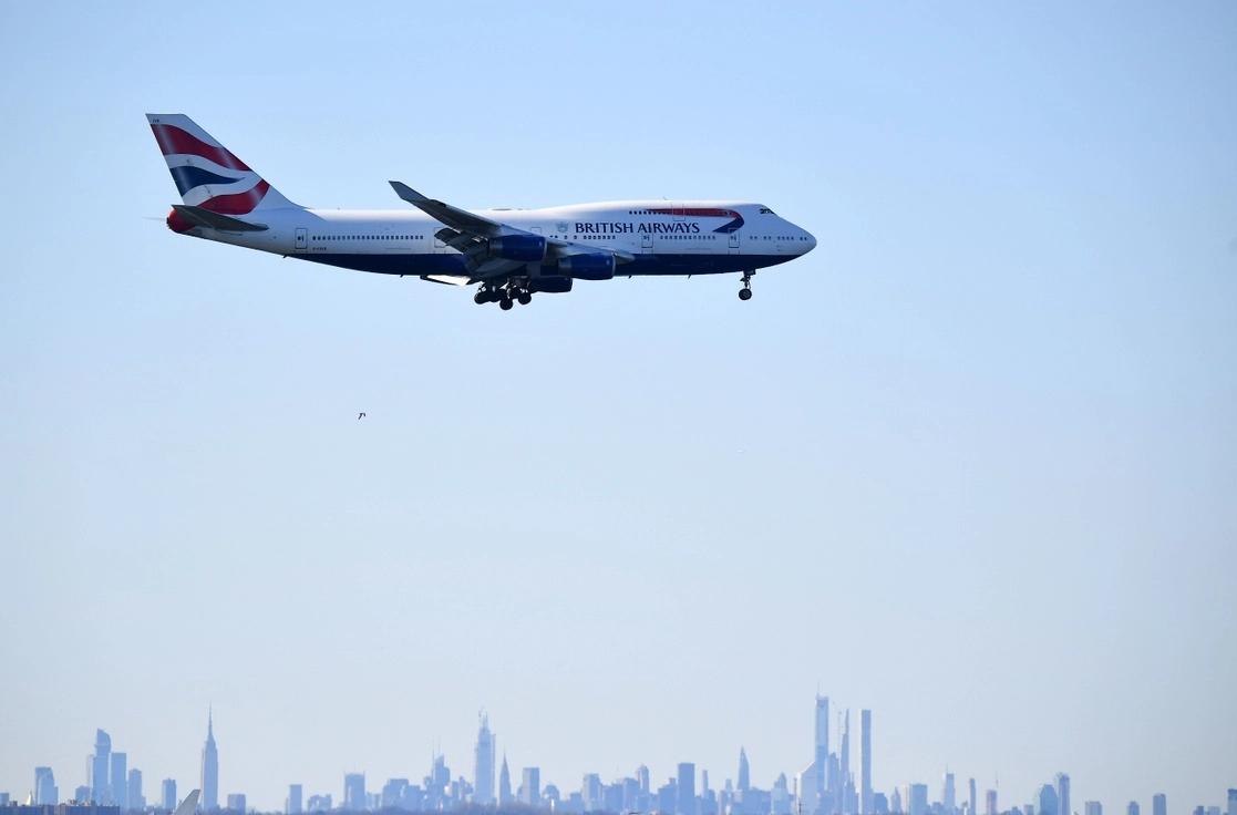 Un avión de British Airways. Foto Afp / Archivo
