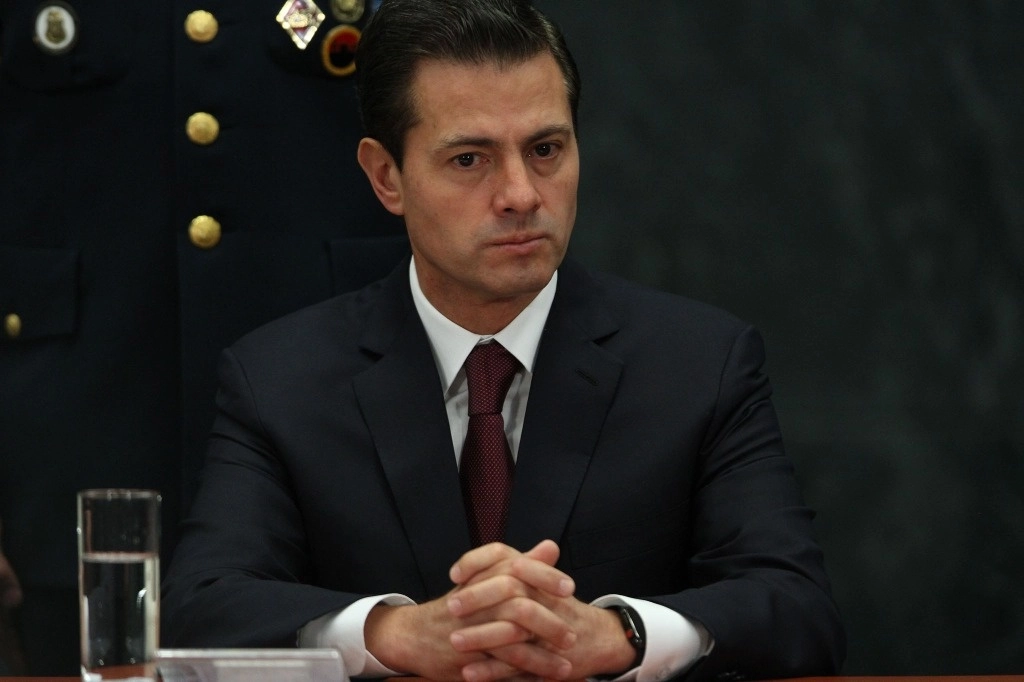 Entre los beneficiados por la llamada visa dorada está el ex presidente Enrique Peña Nieto, aquí en imagen del 21 de mayo de 2018. Foto María Luisa Severiano