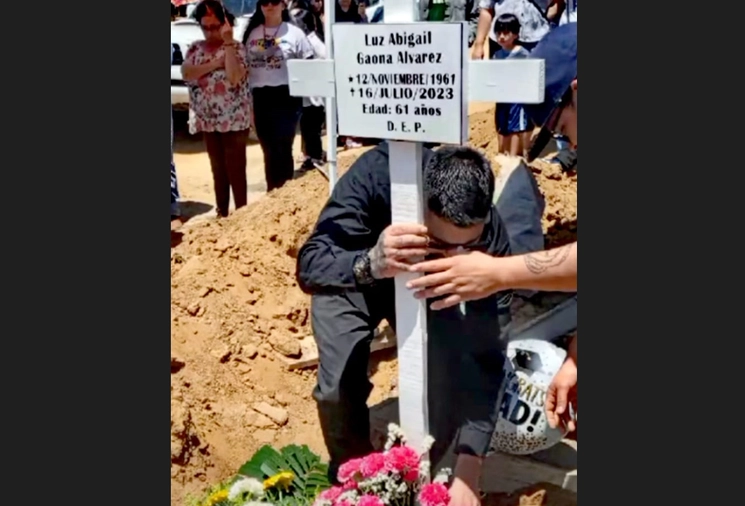 El domingo 16 de julio, la señora Gaona Álvarez falleció a los 61 años de edad, por falta del servicio. Foto 'La Jornada' 