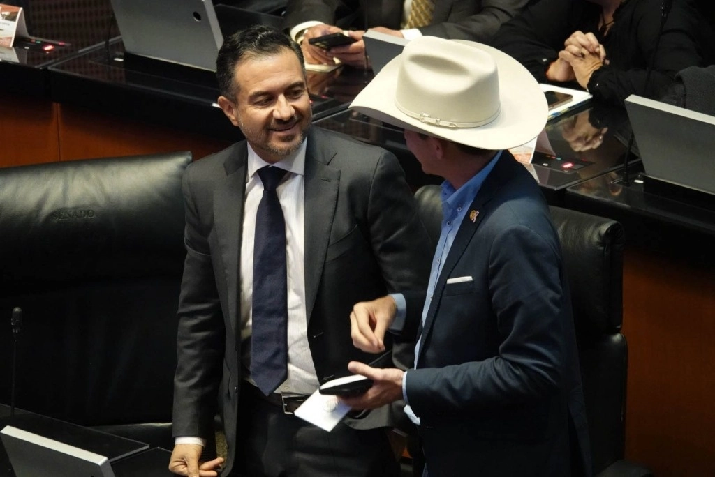 El senador Miguel Ángel Yunes Márquez durante una sesión. Foto Cuartoscuro / archivo 