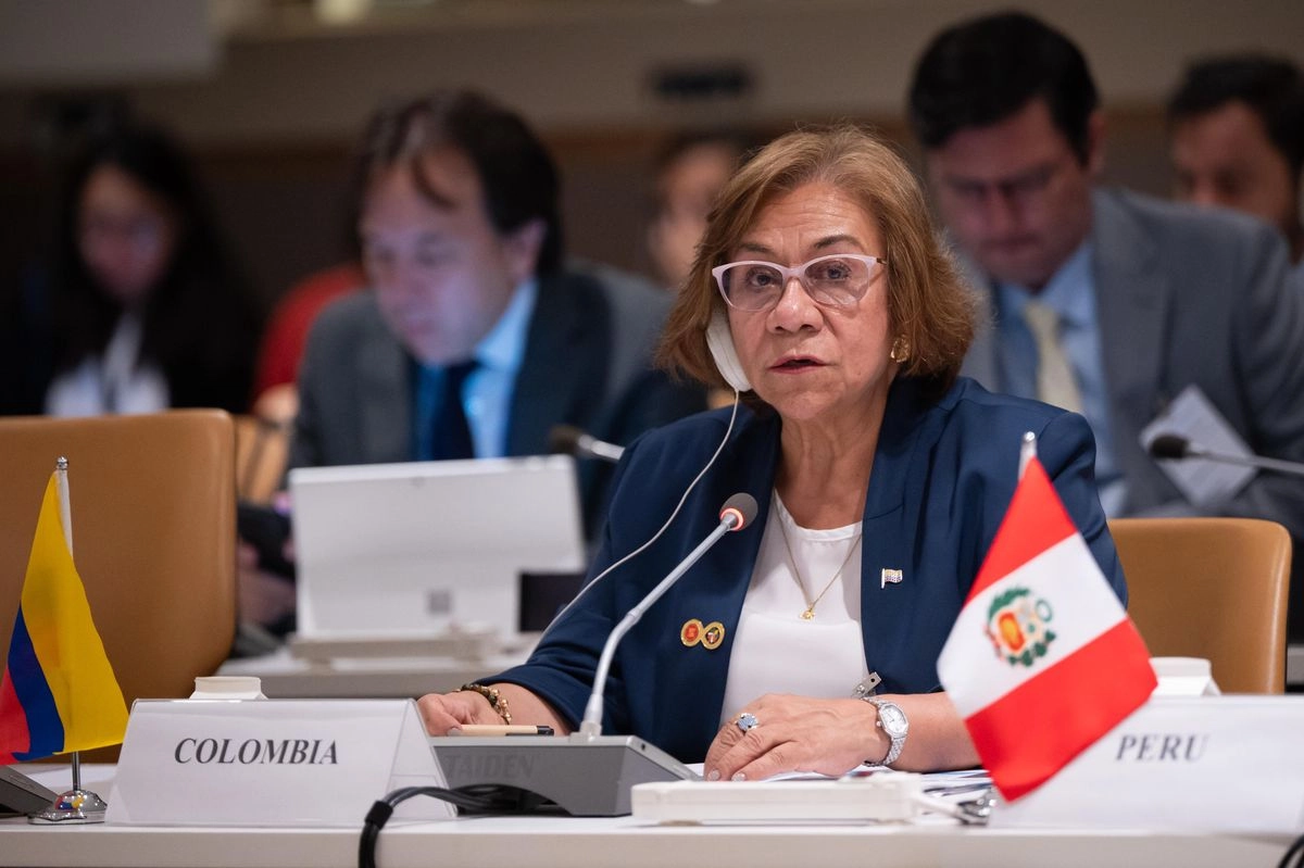 El presidente colombiano se encontraba de visita para la Asamblea General anual de la Organización de Naciones Unidas y, según dijo, se enteró del retiro del visado cuando arribó a Bogotá en la madrugada del sábado. Foto