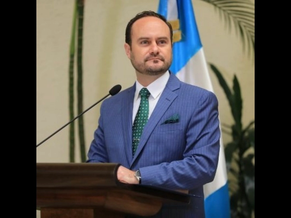 El canciller de Guatemala, Pedro Brolo. Foto tomada del Twitter de @PedroBroloGT / Archivo