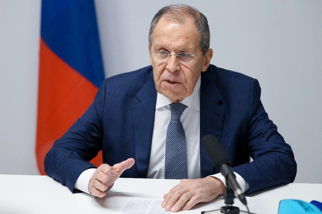 Serguéi Lavrov, canciller ruso, participó en la reunión de la Organización para la Seguridad y la Cooperación en Europa, en Ta'Qali, Malta, el 5 de diciembre de 2024. Foto Ap