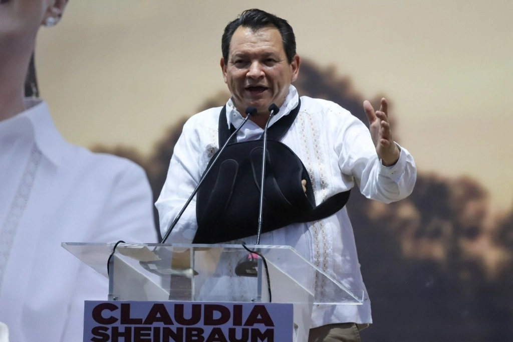 Joaquín ‘Huacho’ Díaz Mena, candidato a la gubernatura de Yucatán por la coalición Sigamos Haciendo Historia. Foto Cuartoscuro