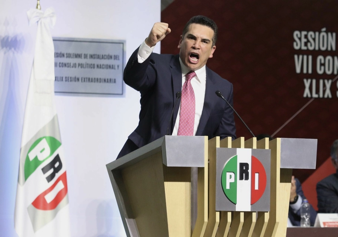 En imagen de archivo, Alejandro Moreno, presidente nacional del PRI. Foto Cuartoscuro