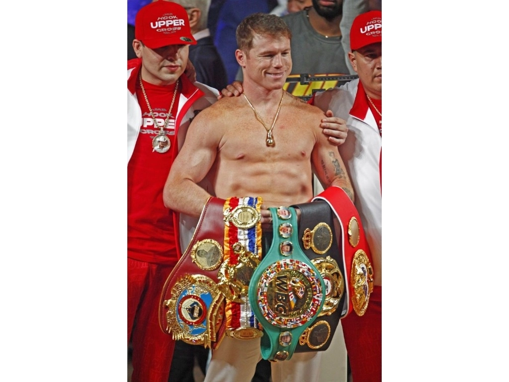 Canelo se encuentra en Las Vegas para próxima pelea. Foto: cuartoscuro/archivo. 