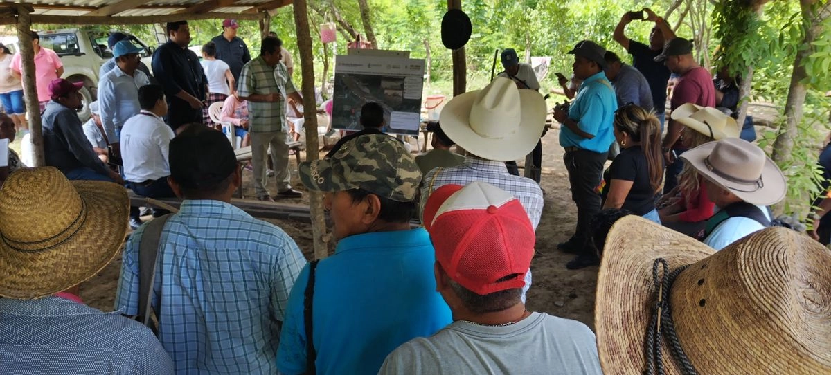 Los trabajos de construcción de los pozos radiales en el río Papagayo se mantienen detenidos desde el pasado 29 de agosto.