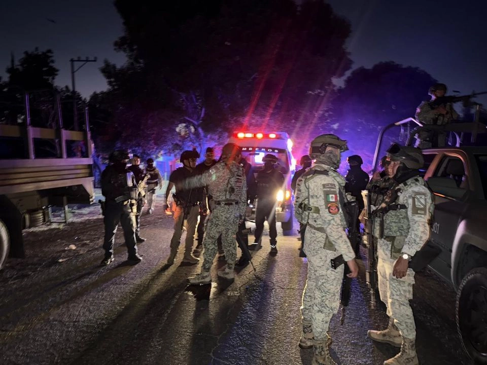 Entre los 17 detenidos se encuentran 12 de nacionalidad colombiana, con conocimientos en la fabricación y manejo de explosivos, por lo que se investiga si cuentan con formación militar o policial en Colombia. Foto 