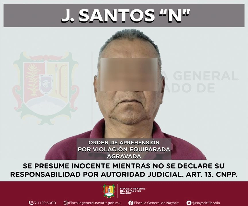 "El imputado fue puesto a disposición del Juez de Control de Primera Instancia del Sistema Penal Acusatorio y Oral, con sede en la capital nayarita, para dar continuidad a los trámites legales tras los cuales se determinará su situación jurídica".
