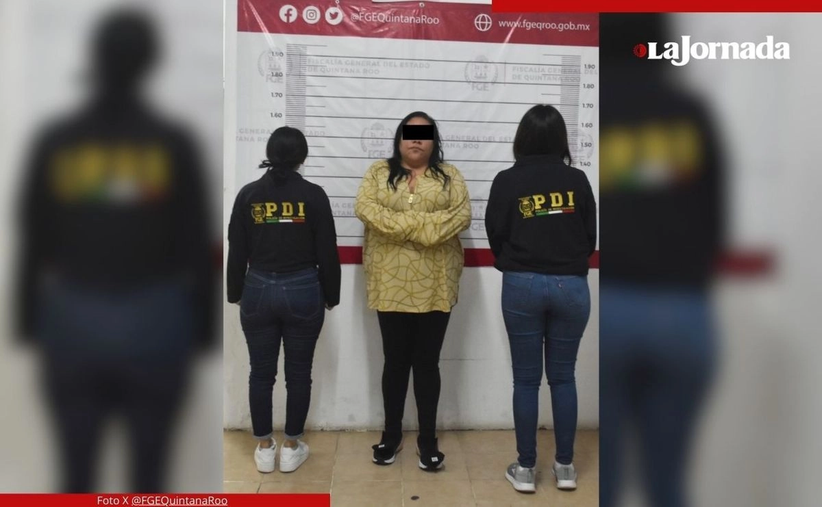Lesly María N, implicada en el asesinato de Mario Machuca Sánchez, líder la la CROC, también es señalada de pertenecer a un grupo delictivo generador de violencia en el municipio de Tulum, Quintana Roo. Foto 