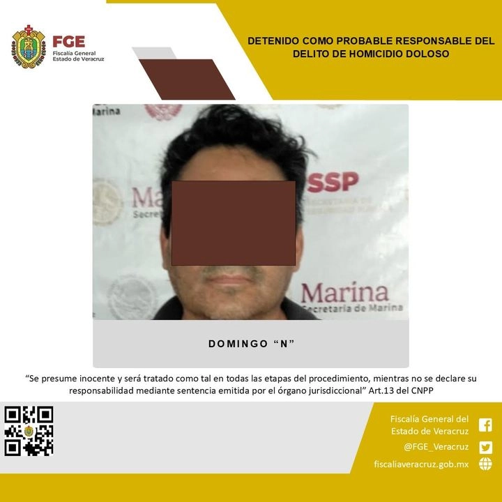 Originalmente su detención se realizó por su presunta participación en el asesinato del exalcalde de Texistepec, Saul Reyes Rodríguez; sin embargo un día después la autoridad federal lo señala por la masacre del 11 de mayo donde cinco personas perdieron la vida.


