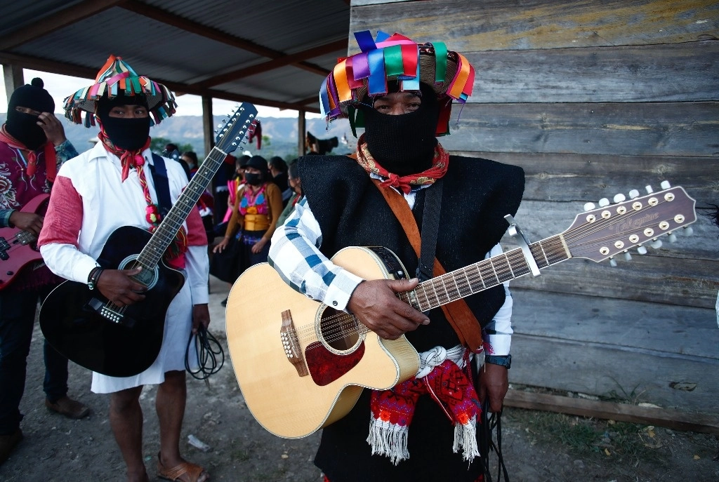 La próxima semana se realizará el segundo festival político, artístico y cultural de gobiernos autónomos zapatistas. Foto. Víctor Camacho/Archivo