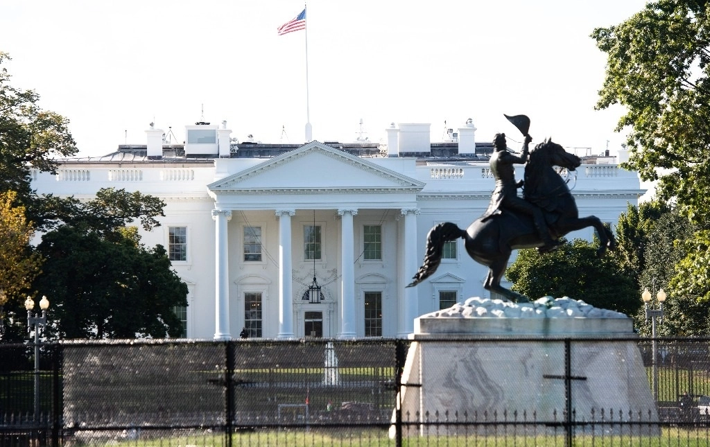 El jardín norte de la Casa Blanca en Washington, DC en imagen de archivo. Foto Afp

