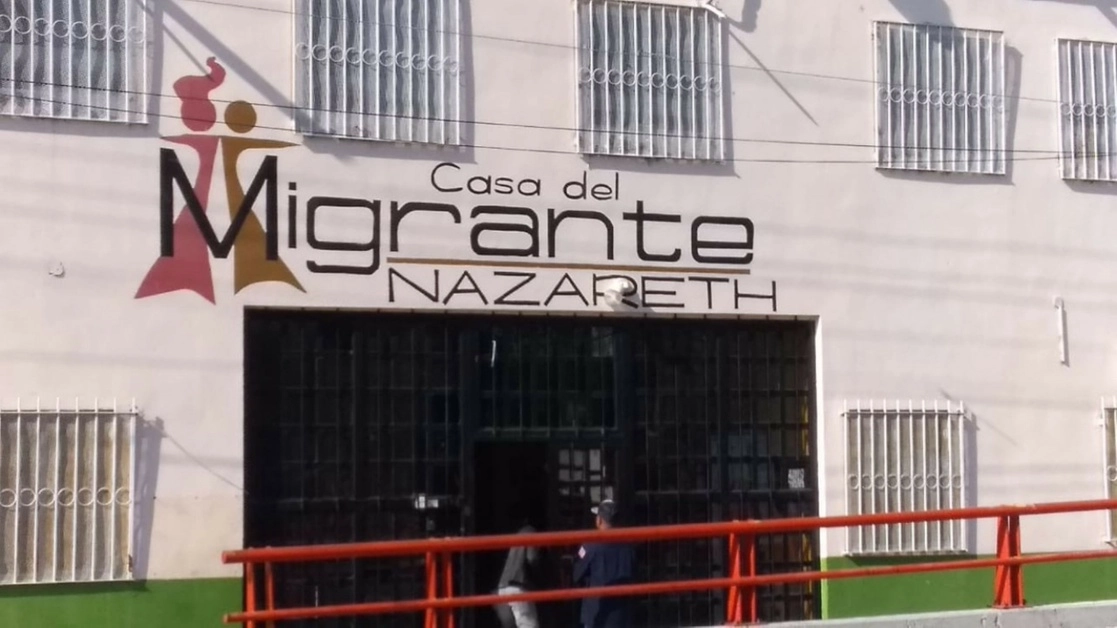 La Casa del Migrante Nazareth atiende a 120 personas, en su mayoría mujeres y niños que huyen de la violencia. Foto Carlos Figueroa