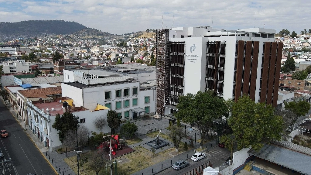 Instalaciones del Poder Judicial del Edomex en imagen de archivo. Foto tomada de la cuenta de X @PJEdomex