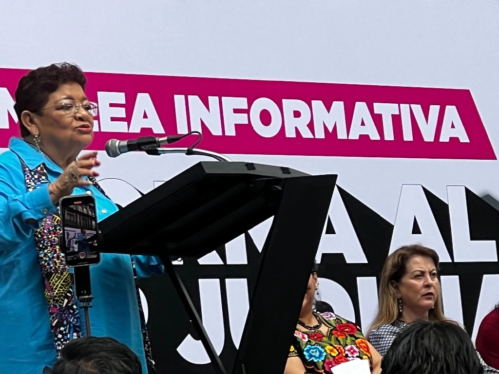 Entrevistada sobre los procedimientos que todavía enfrenta el fiscal de Morelos, la próxima consejera de la presidencia de la república, Ernestina Godoy, señaló que deben continuar los procesos contra el fiscal morelense, “no lo pueden dejar, hay que darle seguimiento”, el 20 de julio de 2024. Foto Rubicela Morelos