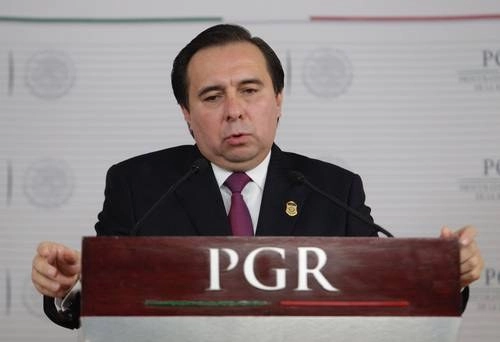 Tomás Zerón de Lucio, quien estuvo a cargo de la investigación del ataque y desaparición de los 43 normalistas de Ayotzinapa en septiembre de 2014. Foto Yazmín Ortega Cortés / Archivo 
