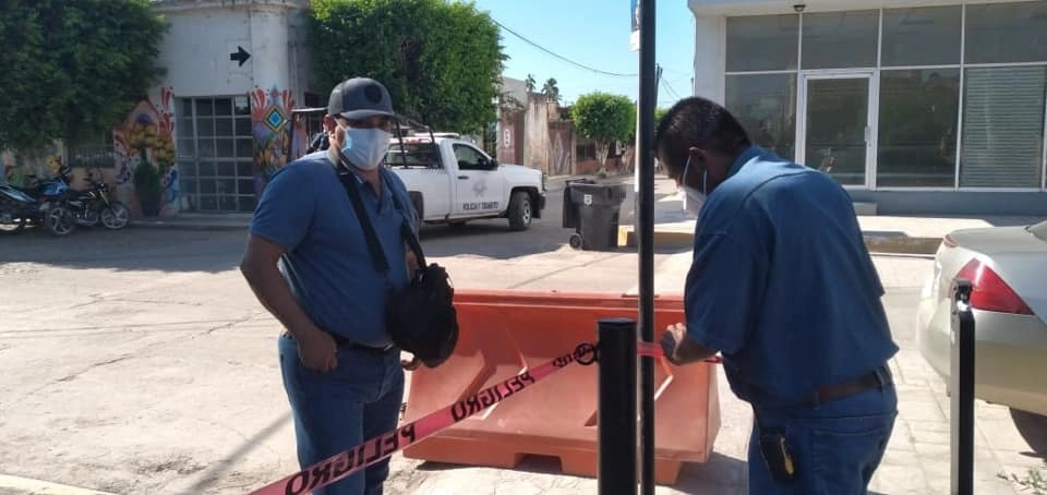 En el municipio de Tecuala, Nayarit, permanece cerrado el ayuntamiento y áreas públicas ante el alarmante repunte de casos de Covid-19. Foto La Jornada