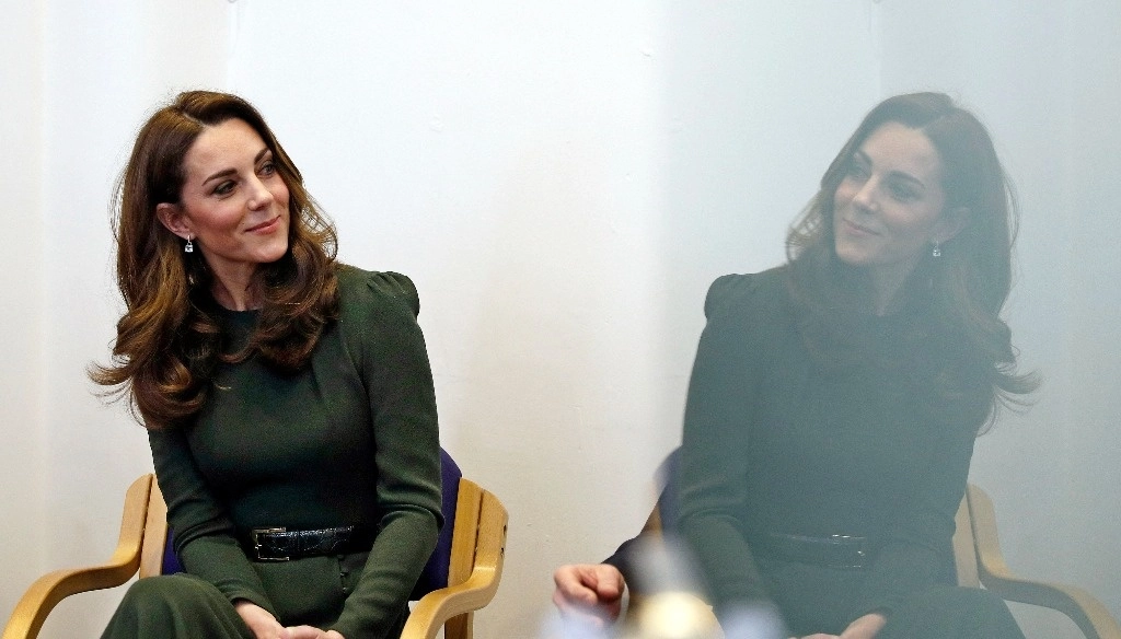 En 2019, la princesa de Gales en un acto de Family Action, organismo benéfico que brinda apoyo a las familias, que incluyen asesoría sobre problemas financieros y de salud mental. Foto Ap