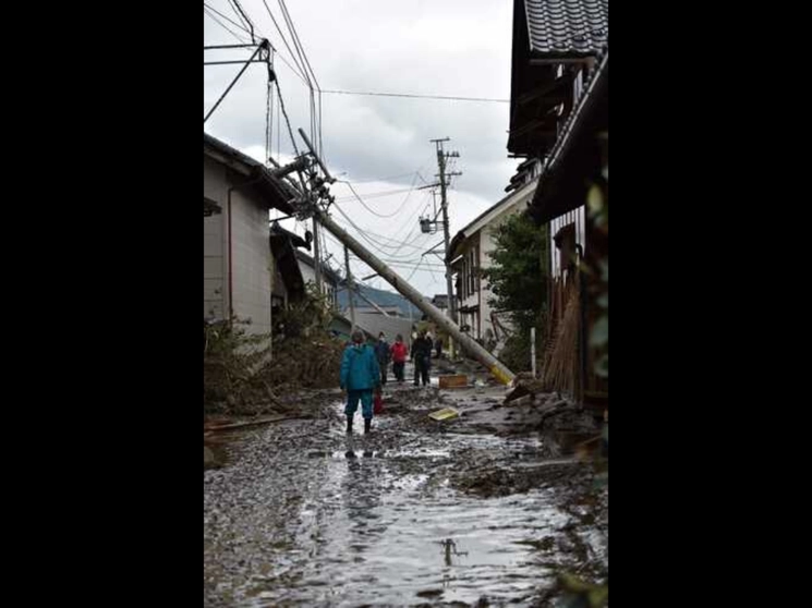 Estragos del tifón ‘Hagibis’ en Nagano, Japón. Foto Afp/ Archivo