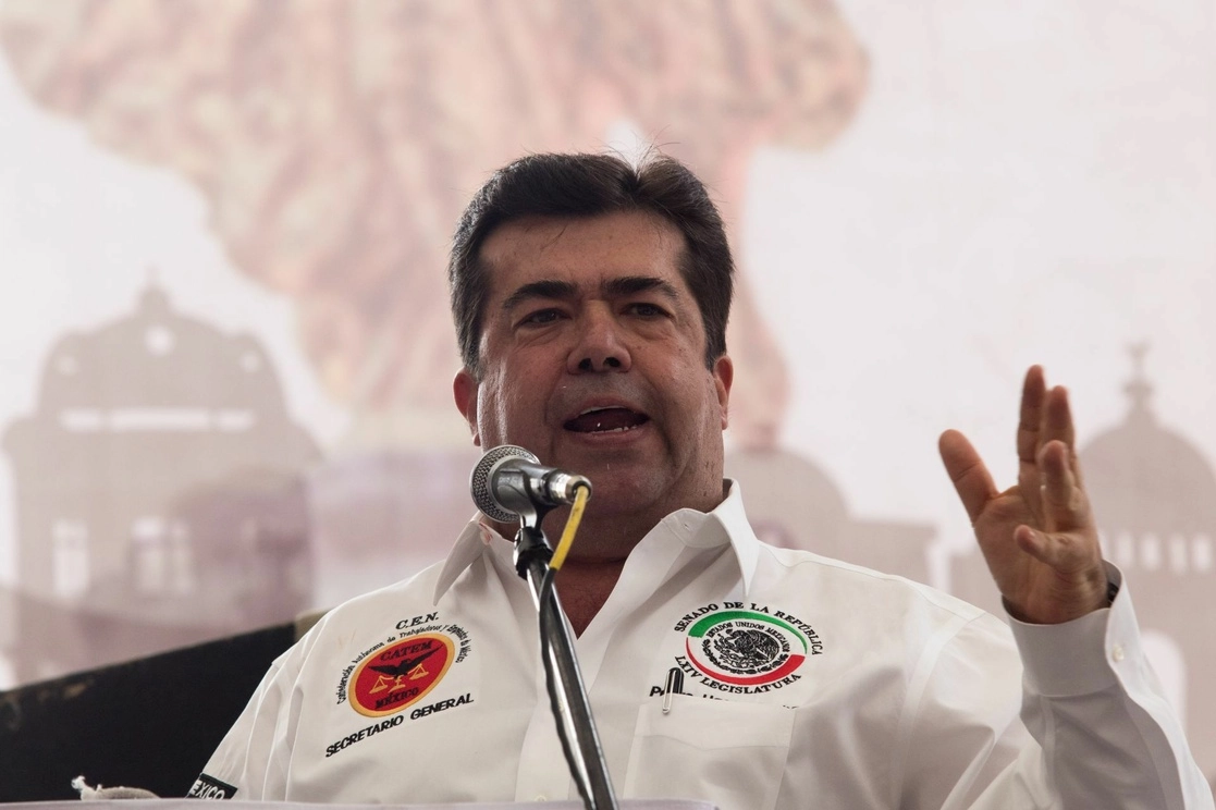 El dirigente de la Catem, Pedro Haces Barba, declaró que “se acabó el charrismo, hoy es un parteaguas democrático”, luego de que se diera a conocer que esta organización obtuvo el triunfo para representar a los trabajadores de la automotriz. Foto Cuartoscuro / Archivo