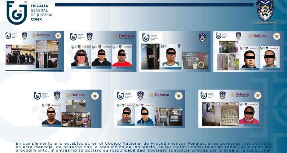 Personal ministerial  trabajó para ubicar los inmuebles y obtener las órdenes de cateo, las cuales fueron ejecutadas en coordinación con la Sedena y la Guardia Nacional.