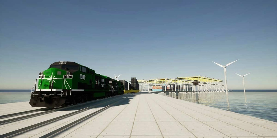 El modelo de terminal marítima tiene potencial para ser un nuevo estándar en la materia. Foto Caxxor