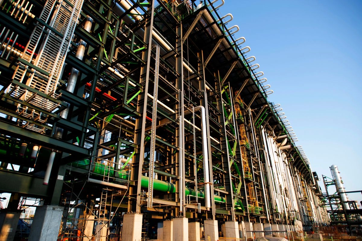 La Refinería Olmeca de Petróleos Mexicanos redujo en julio su producción en comparación con el mes previo. Foto 