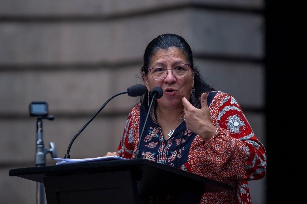 La presidenta de la Comisión de Derechos Humanos local, Nashieli Ramírez Hernández, en imagen de archivo. Foto Cuartoscuro
