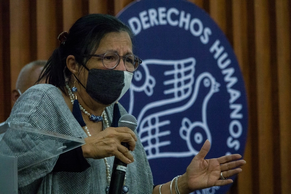 La titular de la Comisión de Derechos Humanos de la Ciudad de México, Nashieli Ramírez. Foto Cuartoscuro / Archivo