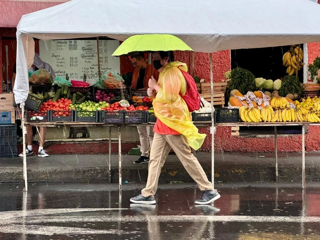 Lluvias en la Ciudad de México, ester domingo 21 de julio de 2024. Foto Roberto García Ortiz