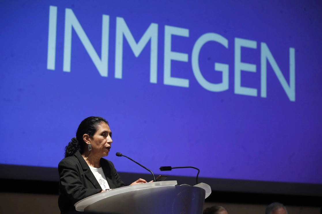 Olivia López Arellano, secretaria de Salud de la Ciudad de México. Foto Cristina Rodríguez 