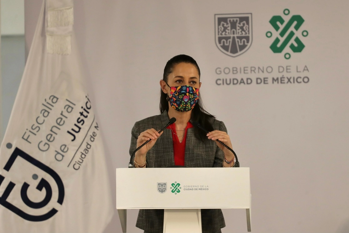Claudia Sheinbaum, jefa de Gobierno de la Ciudad de México. Foto Roberto García Ortiz / Archivo