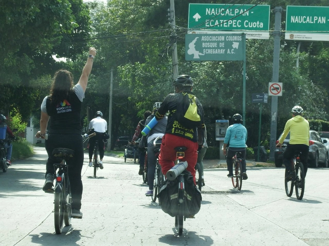 La ciclovía metropolitana se ubicará de Calzada las Armas a Calzada de Echegaray, en Naucalpan, mientras que en Azcapotzalco irá de Las Armas a 22 de Febrero. Foto La Jornada
